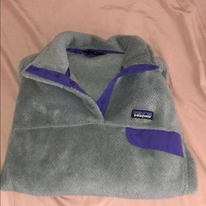 gray and purple Patagonia